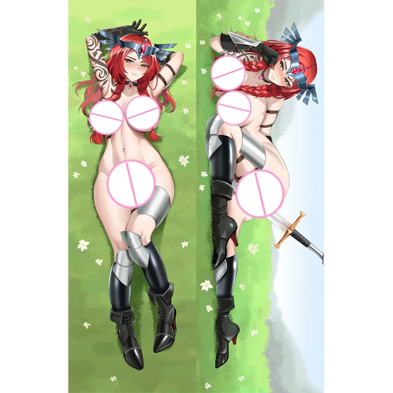 Dakimakura Anime Pillow Cover Freya Double Sided Print 2Way Cushion Bedding Festival Gifts Gifts