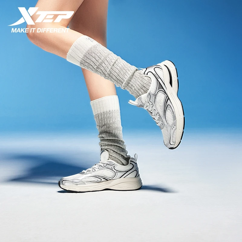 Xtep Y2K Running Sneakers For Women Winter Retro Casual Shock