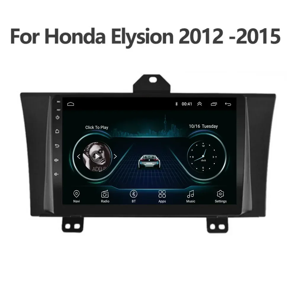 Android 13 DSP For Honda Elysion 2012- 2050 Car Radio Multimedia Video Navigation Stereo Head Unit QLED Screen