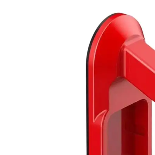 Portable Anti-Theft Door Stop with Alarm Compact for Hotels Apartments Travel Use Quick Release Lightweight Alloy Build