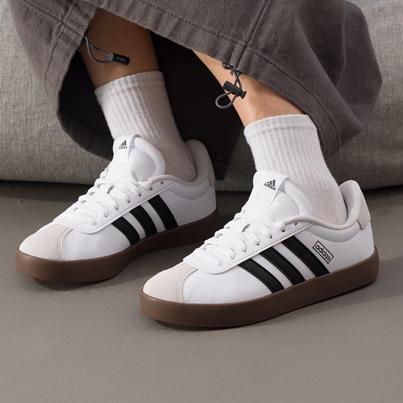 Adidas VL COURT 3.0 Original Damenschuhe Klassische Mode Retro Verschleißfeste Sneakers KJ4000-1