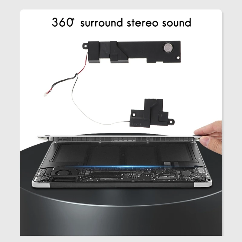 FFYY-Встроенные динамики для ноутбука HP Probook 4530S 4531S, левый + правый сменный динамик, встроенный аудио
