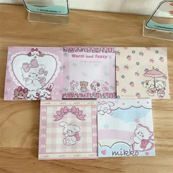 Cartoon Mikko Cat Memo Pad Non-Sticky 50-Page Memo Pad Thickened Color Page Ins Popular Cute Memo Wholesale