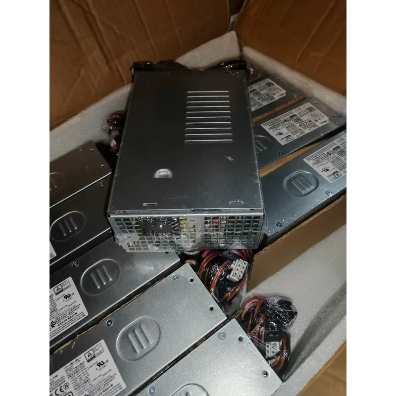 New 500W Computer Power Supply for Dell with Graphics Card Power 8+8 (6+2) Pin Connector Suitable for Desktop PC Replacement