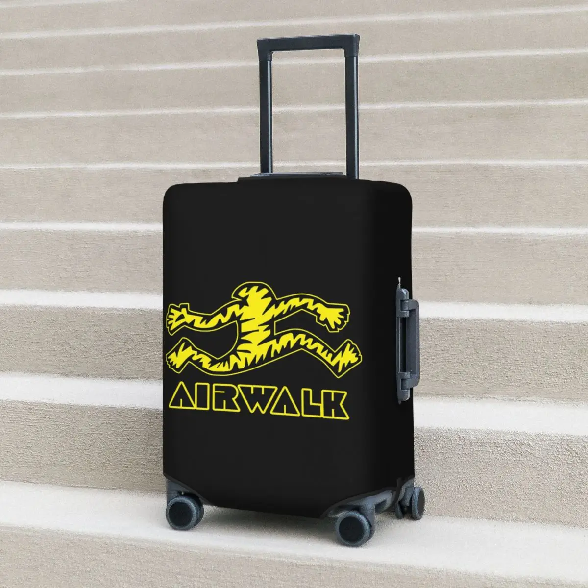 

Tattoo Old School Airwalk Suitcase Cover Protection Elastic Trip Luggage Protector Covers for 18-32 Inch