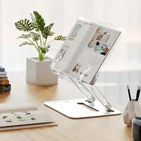 Portable Foldable Adjustable Multifunctional Book Stand, Book Holder, Bookshelf, Bookends for Mobile Phone and Tablet
