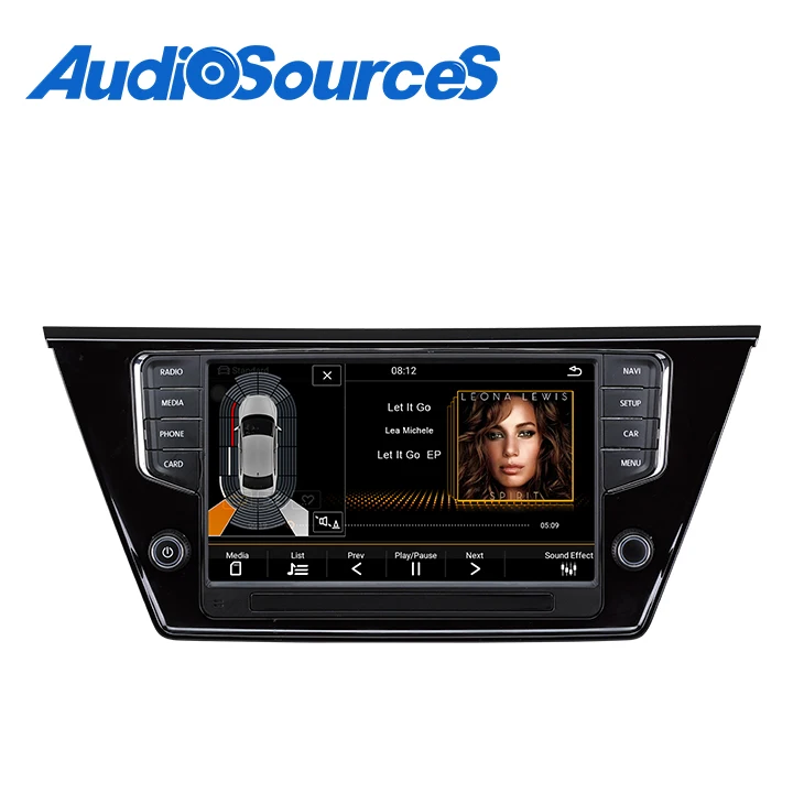 2 Din Car Radio Navigation System Car Multimedia Video Android Car Dvd For VW Touran L 2015-2018