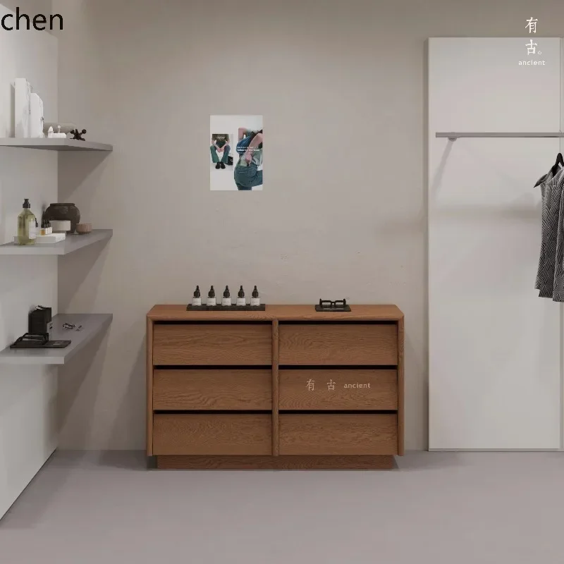 S-17    Clothing Store Wall Storage Locker Simple Six-chest Cabinet Drawer Photography Display Prop Layout Cabinet