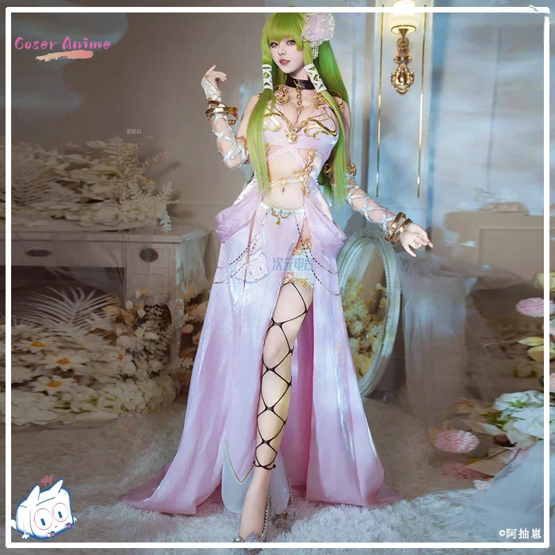 

Anime Code Geass C.C. Cosplay Costume Uniform Halloween Carnival Party Christmas Play Role Clothes Clothing