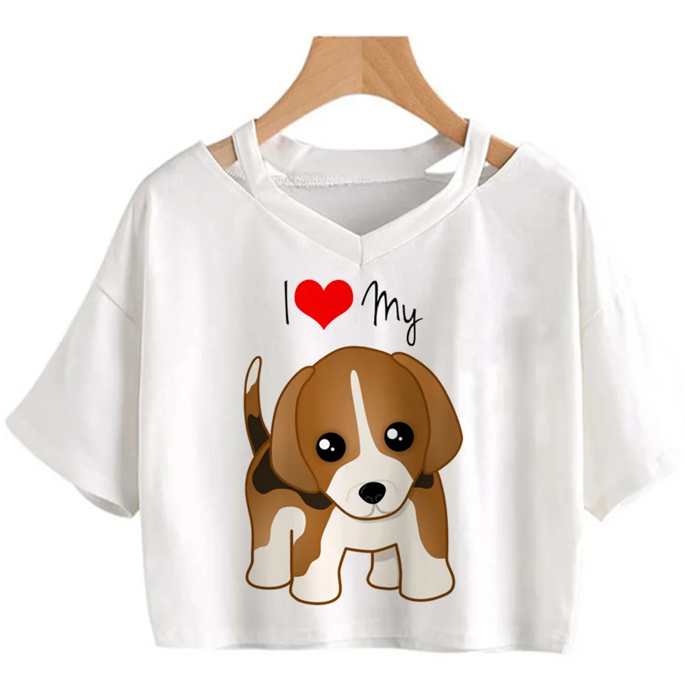 

Beagle tshirt women designer comic t shirt girl harajuku streetwear 2000s clothing