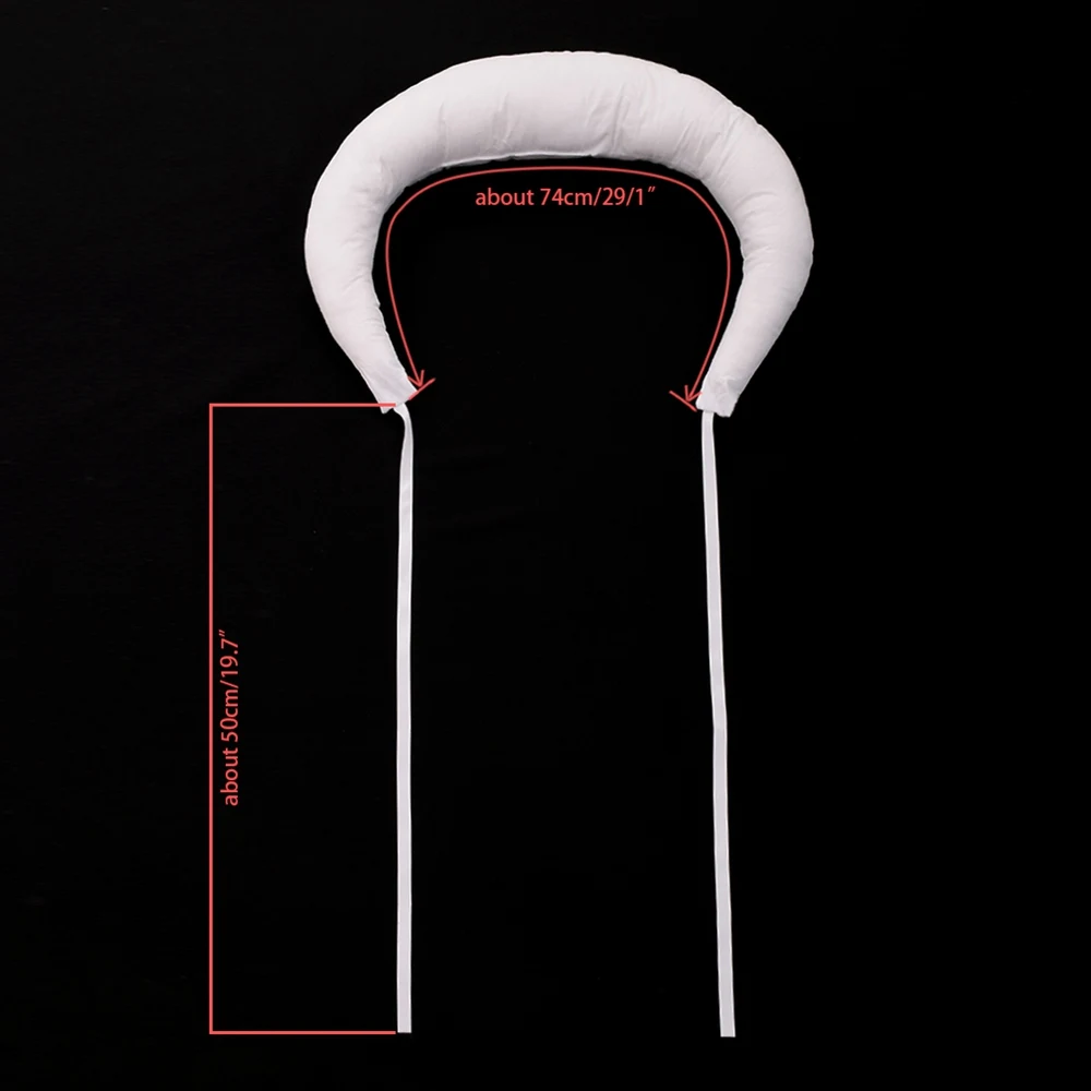 Elizabethan Bum Roll White Pad Hanover Bustle Crinoline Pannier Underskirt Petticoat