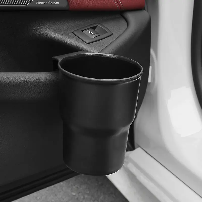 

1-2pcs Car Water Cup Holder Mobile Phone Holder Beverage Holder Trash Can Air Outlet Chair Back Door Armrest Multifunctional Box