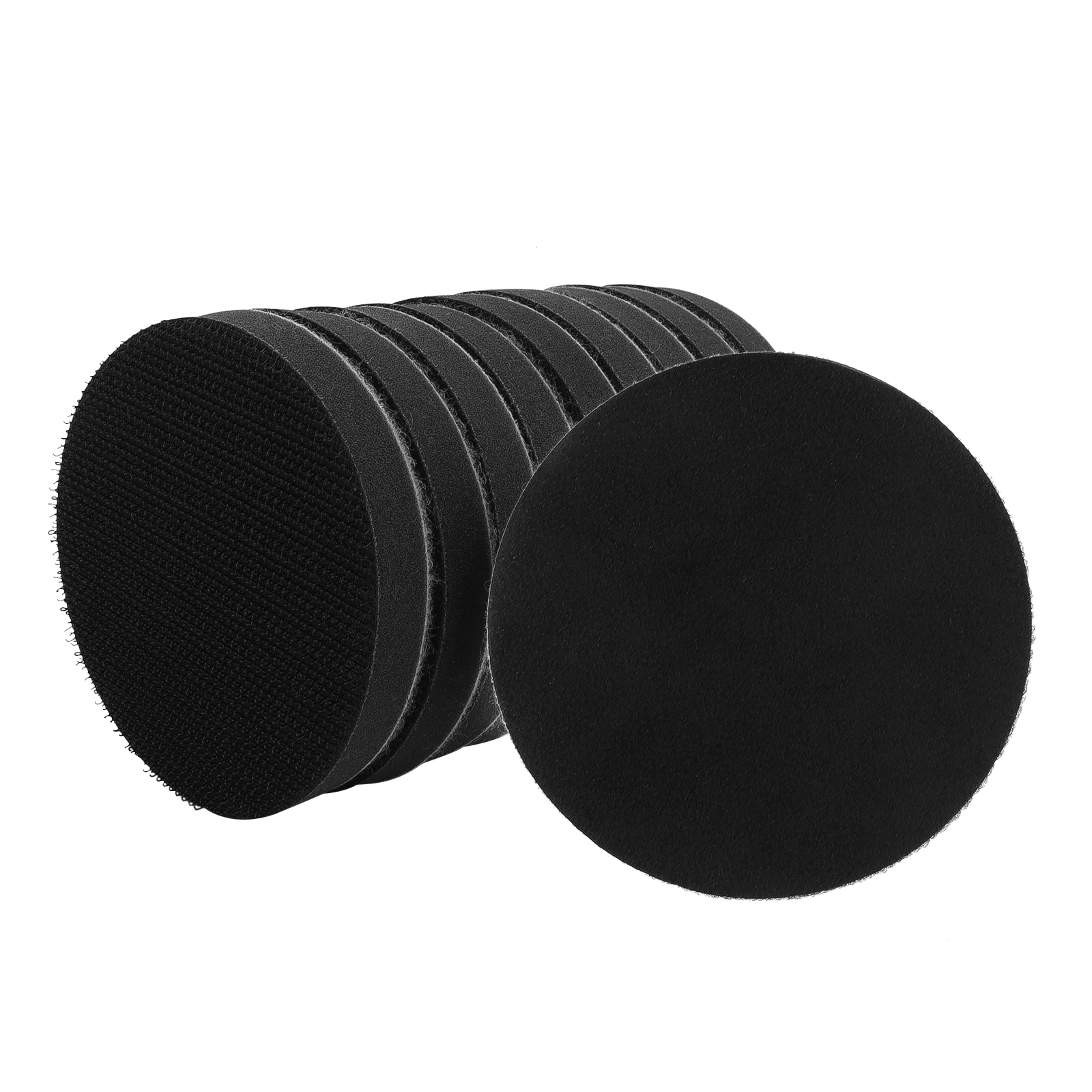 10pcs 1inch - 6inch Interface Pads Hook And Loop Sponge Cushion Buffer Backing Pad Protection Sanding Disc Backing Pad