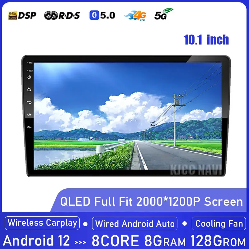 

10 Inch Android 12 Car Multimedia Video Player NO 2DIN DVD Stereo Radio GPS For Nissan Hyundai Kia Toyota Honda