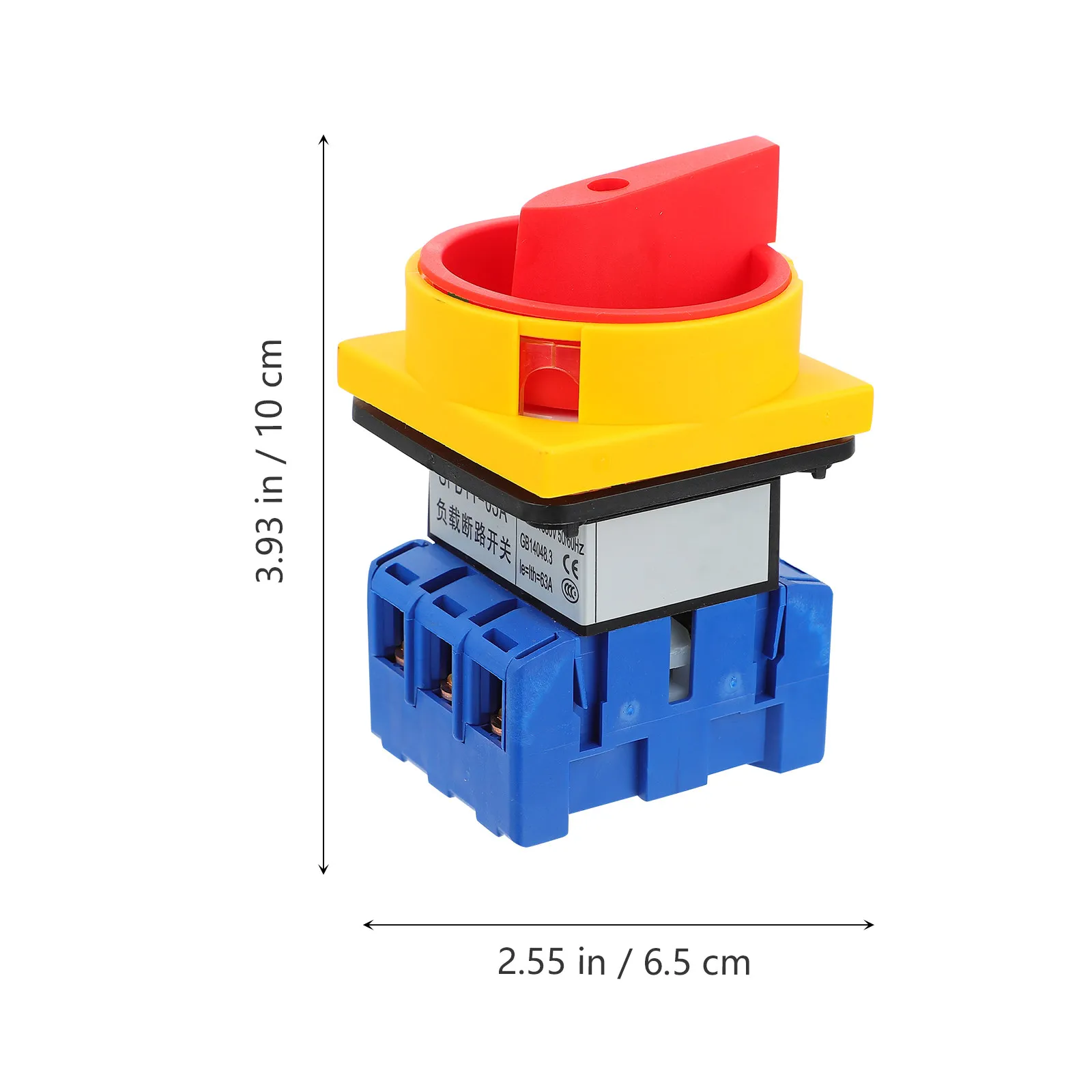 Picture 5: Universal 3 Poles Plastic Rotary on-Off Changeover Switch Power Circuit Breaker for Ac Ventilation Pump Changeover