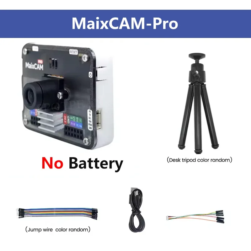 VoltSYolo Sipeed Maixcam Pro Ai Camera Kit Sg2002 Risc-v Yolo Opencv Audio Wifi6 Linux Board Imu Microphone Speaker
