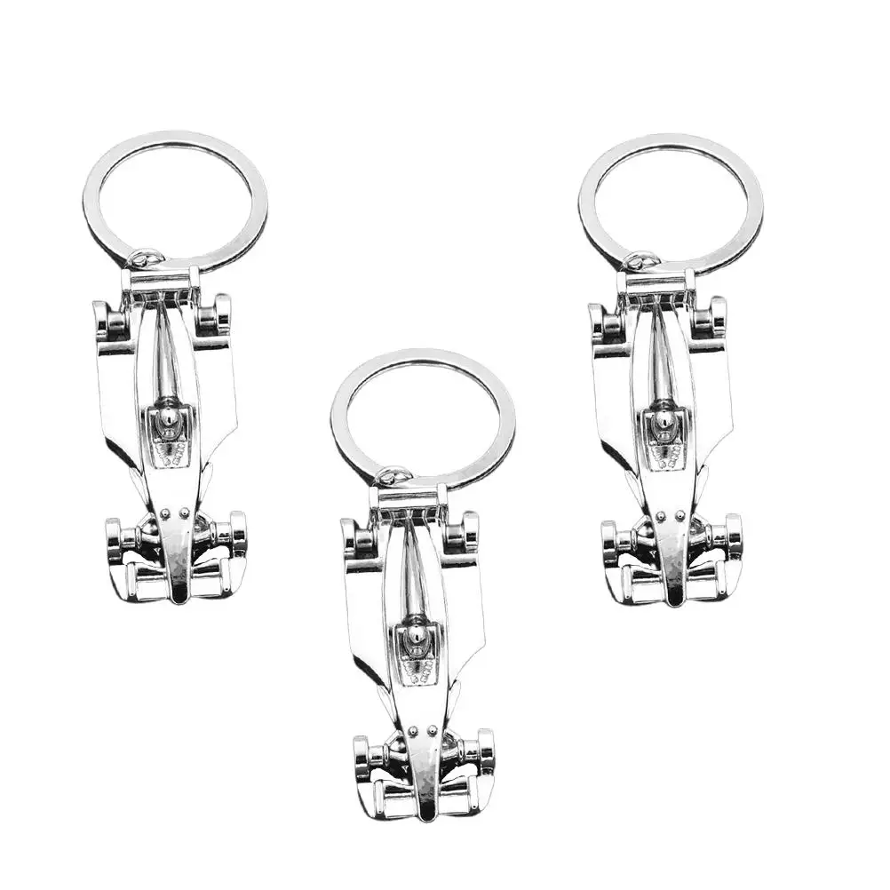 

3 Pcs Backpack Racing Keychain Decoration Keychains Accessories Race Car