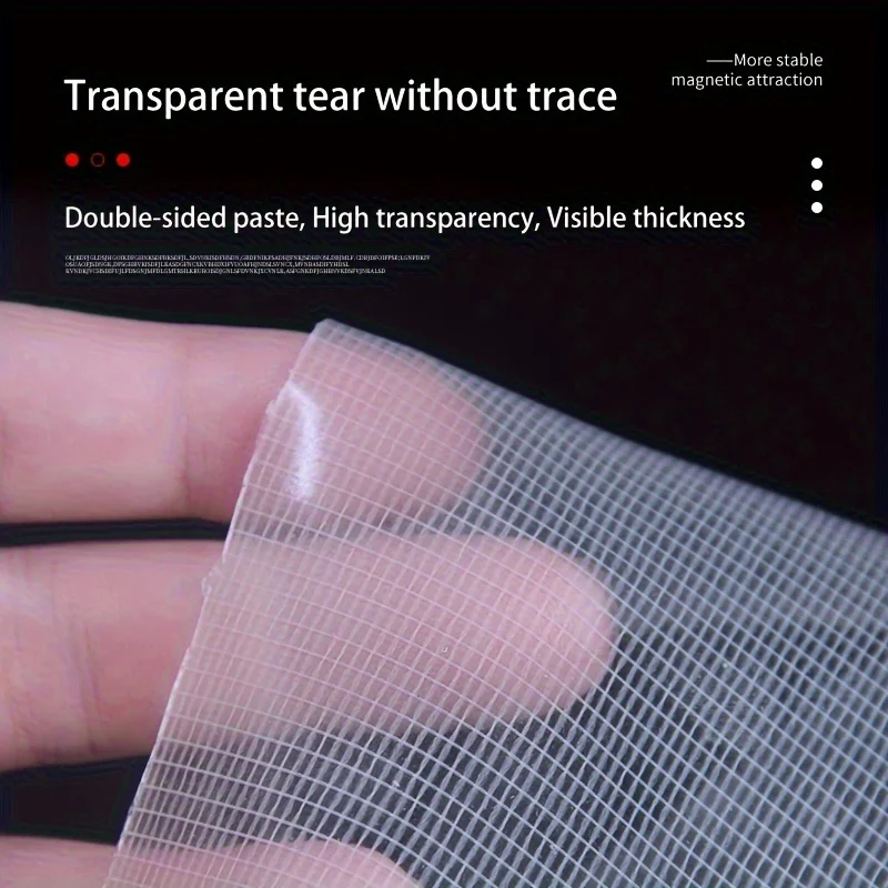 Mesh double-sided tape High viscosity red carpet splicing mat fixed non-slip tape Nano traceless cloth tape