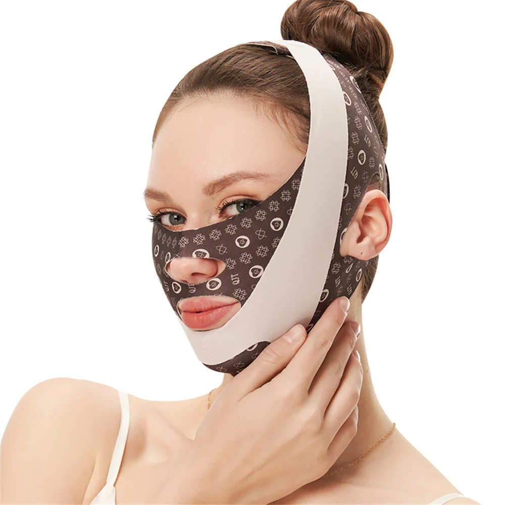 Adjustable V Face Bandage Lift Up Belt Reduce Double Chin Face Sculpting Sleeping Mask Facial Skin Care Tool Face Lifting Tapes