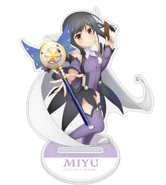 Anime Illyasviel von Einzbern Acrylic Stand Doll Game Miyu Edelfelt Figure Model Plate Cosplay Toy for Gift