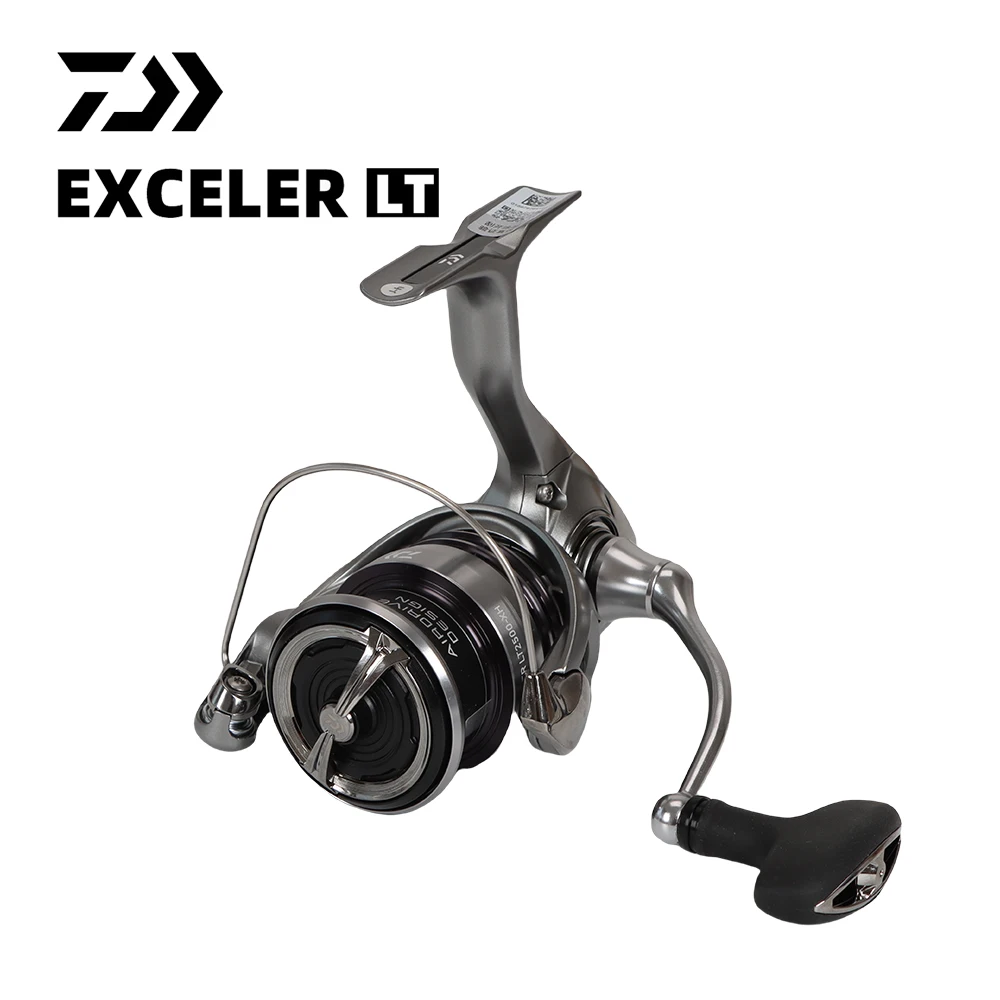 Daiwa Original 2023 New Exceler Lt Spinning Fishing Reel 5/1 Ball Bearings 5.2-6.2:1 Airdrive Rotor/Bail Zaion V Body Atd Type L