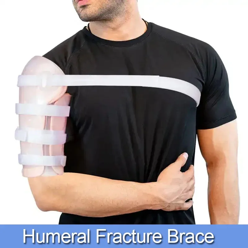 

1Pcs Humeral Fracture Brace Humerus Splint Arm Orthosis Shoulder Support for Broken Upper Arm Shoulder Bicep Adjustable