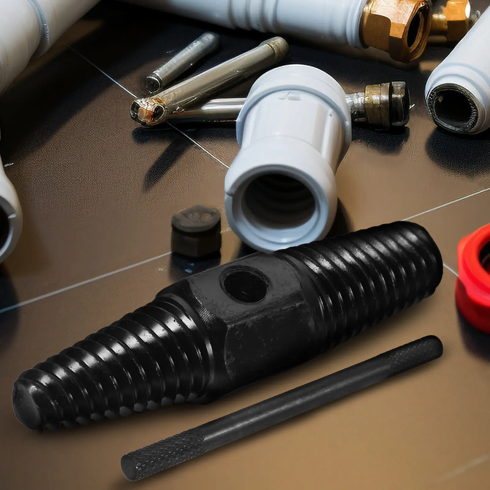 

Broken Damaged Bolt Remover 1 2 3 4 Tube Double Side Screw Extractor Stud Removal Tool Drill Bit Guide Screw Extractor