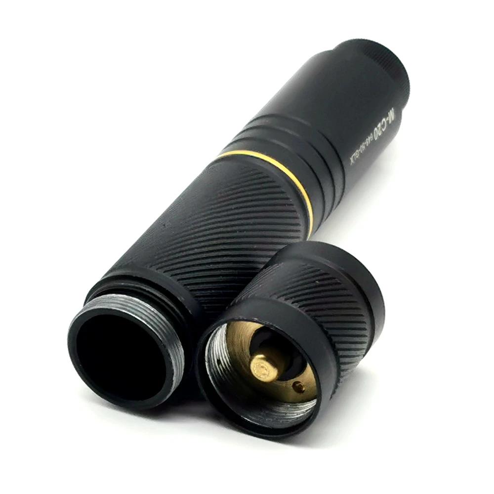 Focusable 515nm 520nm 30mw Waterproof Green Dot/Line/Cross Laser Locator Module  20x108mm