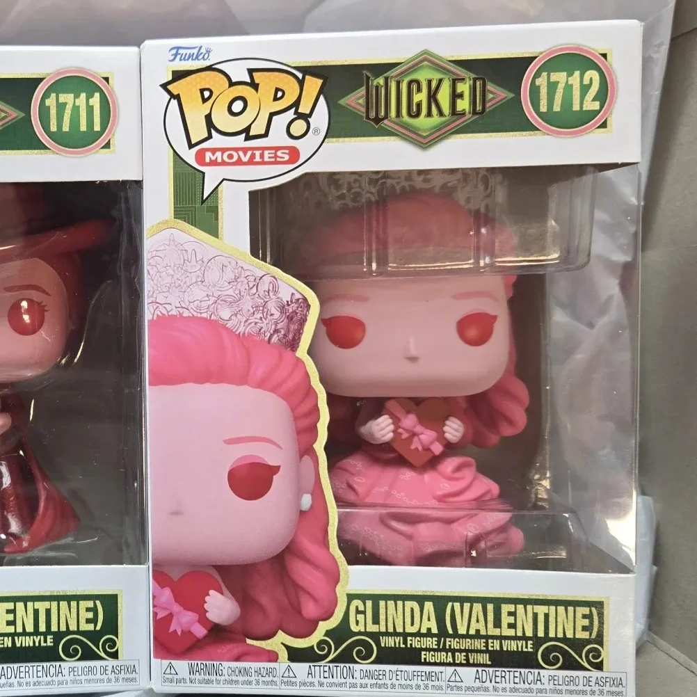 Funko Pop Wicked Figure Elphaba Glinda Valentine #1711 1712 4.65