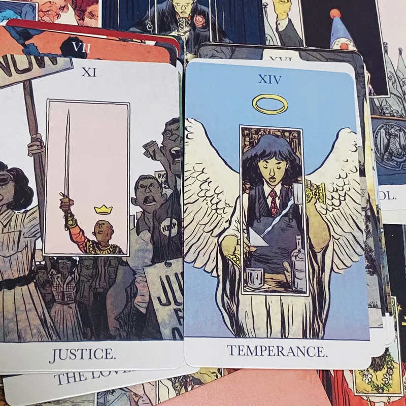 The Unveiled Tarot Cards Englische Version Brettspiel Oracle Deck Spielkarten