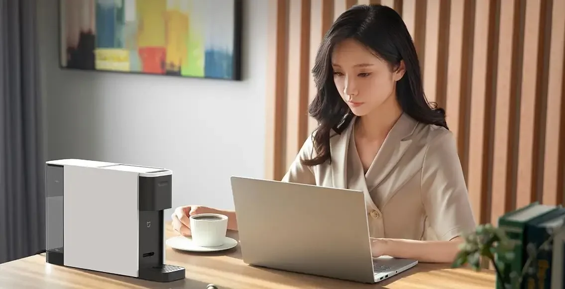 Original 2025 nouvelle Xiaomi Mijia N1 Capsules Machine à café petite Machine à expresso Portable à la maison