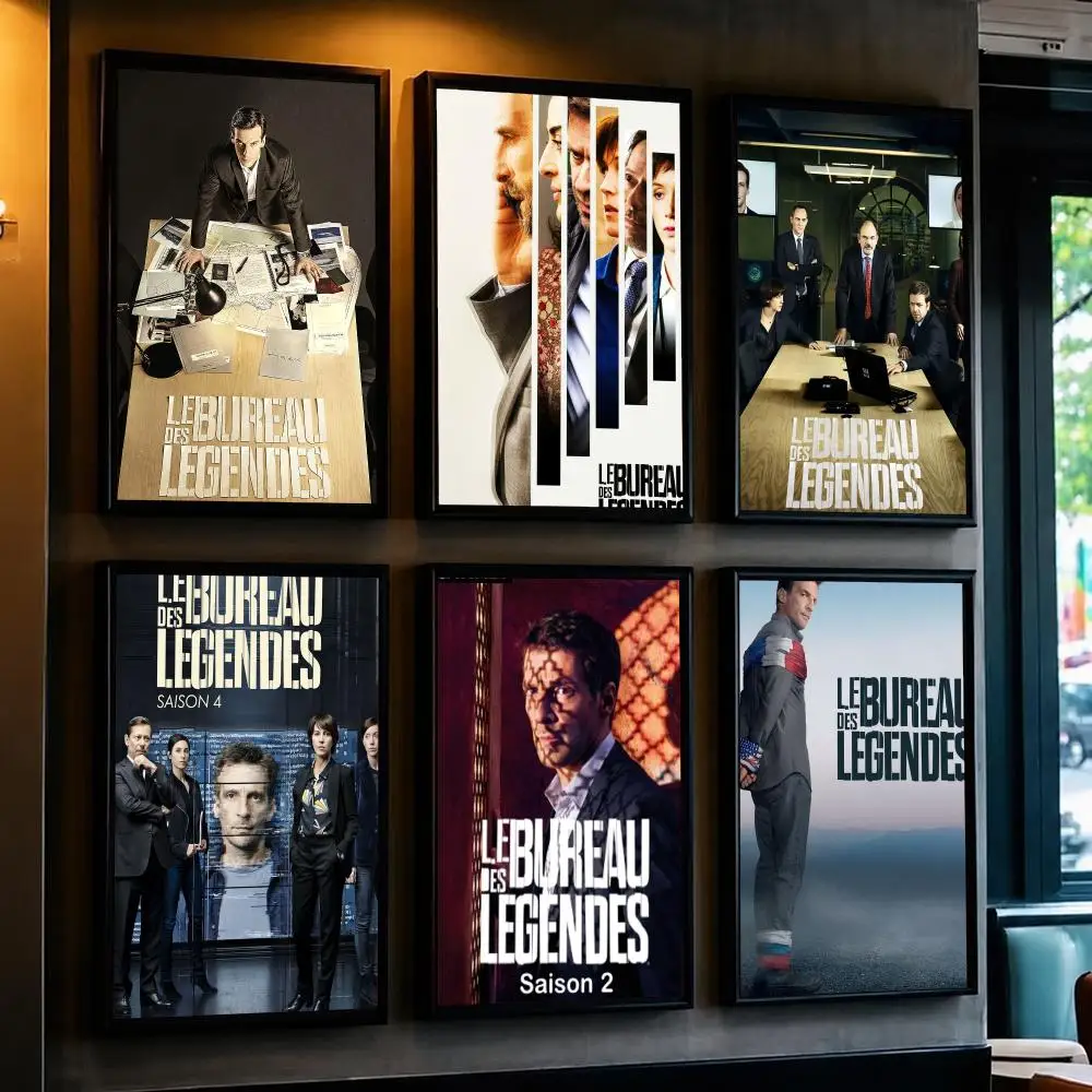 tv series T-The Bureau-U Poster Removable Wall Sticker for Home Cafe Bar Office Interior Decor