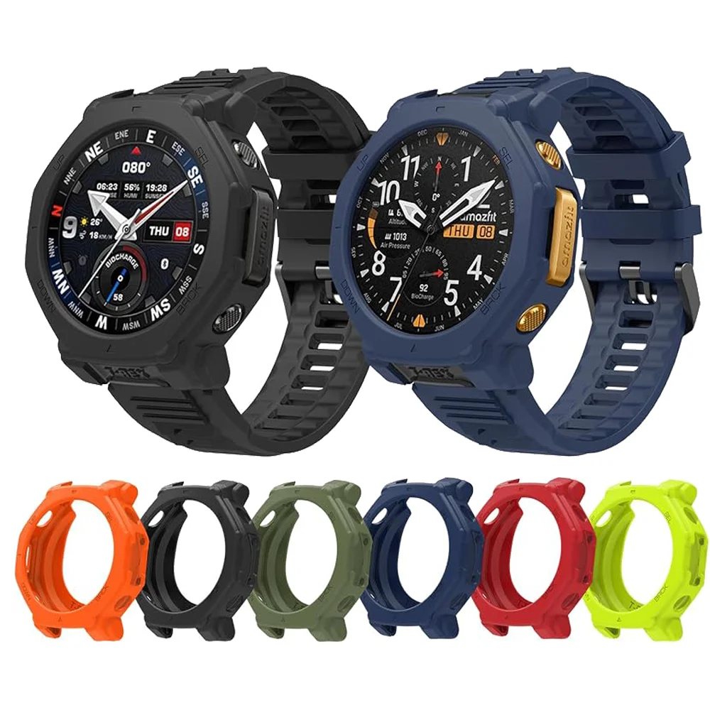 Bands/Case For Amazfit T-Rex 3 Pro 48MM , Sport Replacement Soft Flexible Silicone Sweat Resistant for Amazfit T-Rex 3 Pro gallery 5