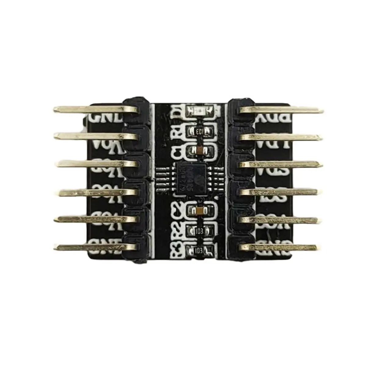 2PCS MCP4728 Module 12-Bit 4-Channel, Digital to Analog Converter Module
