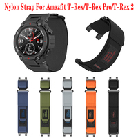 New Nylon Strap For Huami Amazfit T-REX 2 3 Smart Watch Band Sports Bracelet For Xiaomi Amazfit T-Rex 2/T-Rex Pro /T-Rex3 Correa