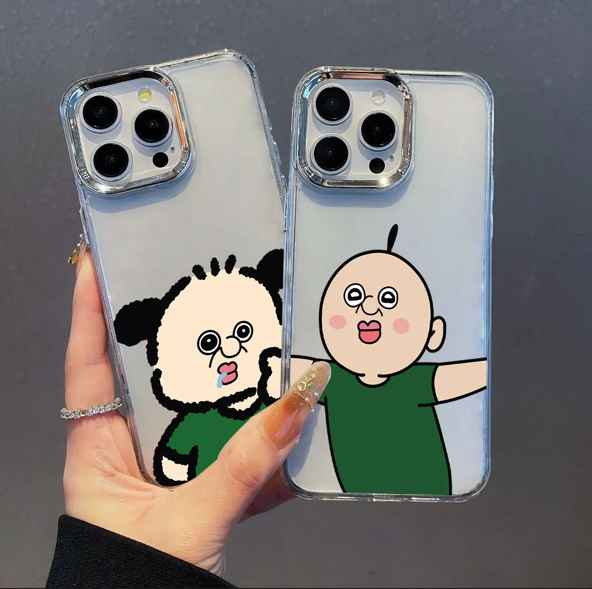 مضحك زوجين بانج بانج تانغ تانغ قضية الهاتف لسامسونج غالاكسي A56 A36 A26 A55 A35 A16 A54 A34 A25 A24 A15 A14 A73 A53 A33 4G 5G #2