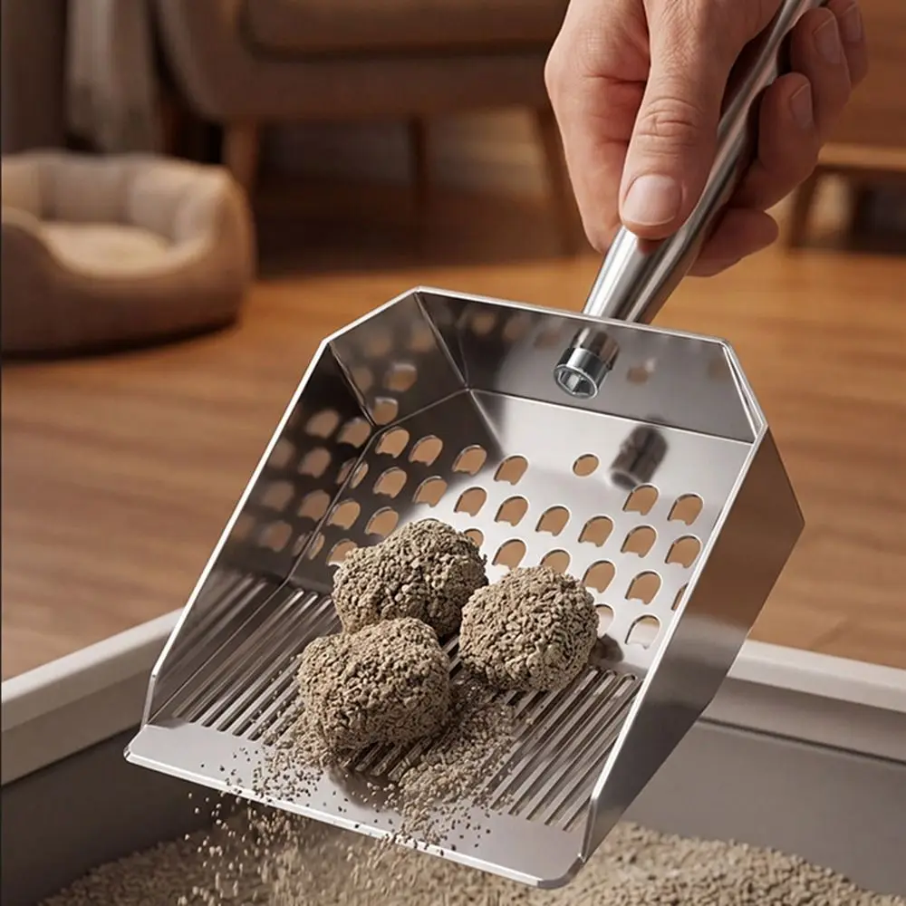 Short/Telescopic Handle Stainless Steel Sand Scoop Multipurpose Easy To Clean Clam Digging Shovel Fast Sifting Comfortable Grip