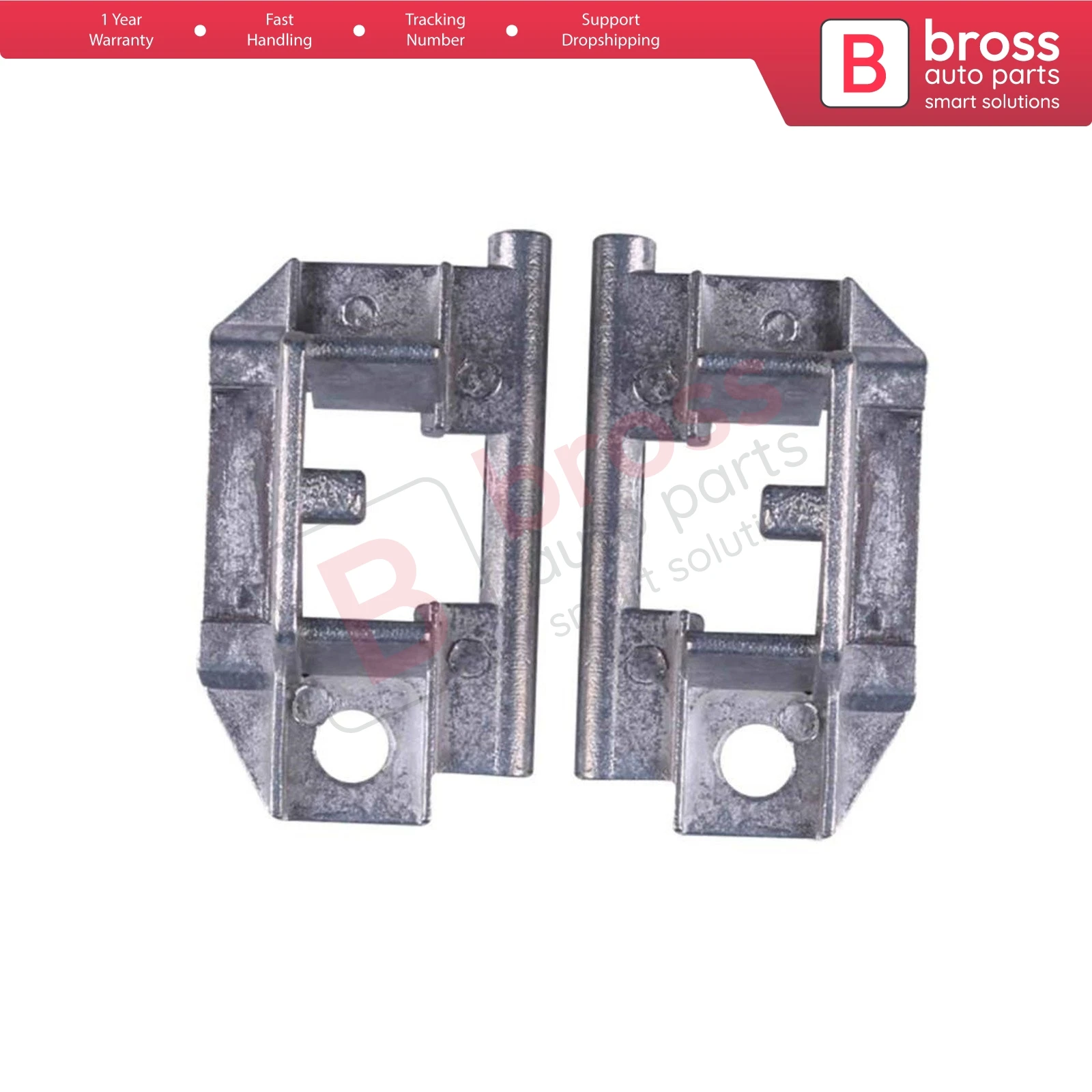 Bross Auto Parts BSR27 Sunroof Slider Left And Right Brackets for Peugeot 206 Fast Shipment Free Shipment Ship From Turkey