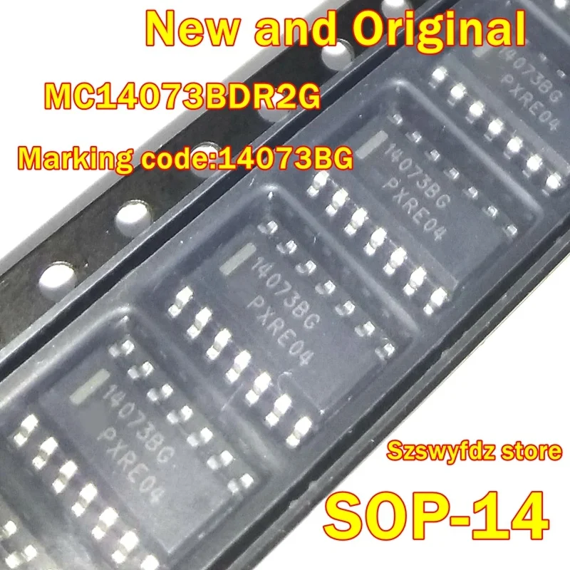 

10pcs to 100pcs MC14073BDR2G MC14073BDR2 14073BG SOP-14 New Original B-SUFFIX SERIES CMOS GATES
