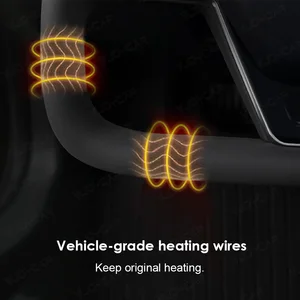 2024 موديل 3 حزام نير المرتفعات مع دولاب الموازنة للتدفئة لتسلا ، ملحقات مخصصة للجلود للسباق أعلى 8 مبيعات لعجلة القيادة الرياضية - رقم 3