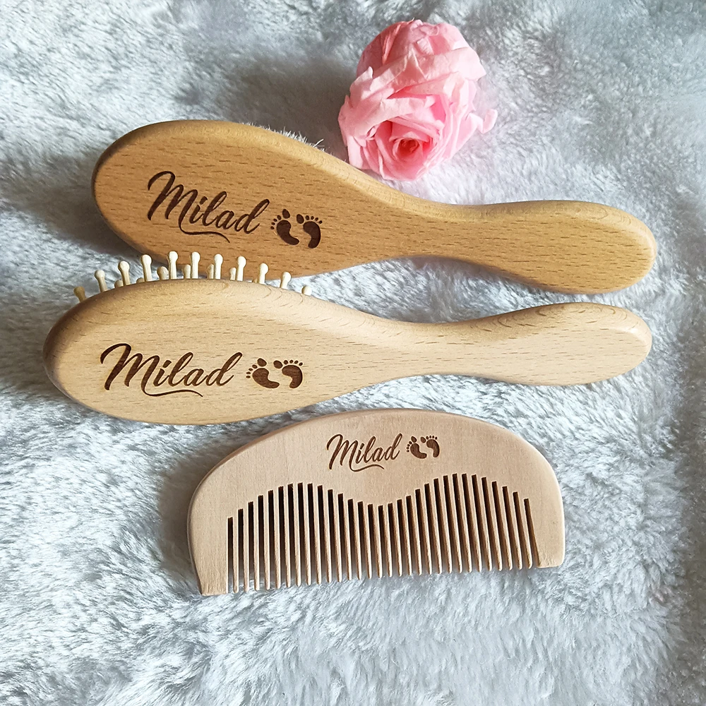 Baby Bathing Comb with Custom - Hair Care Names ulasan dan harga