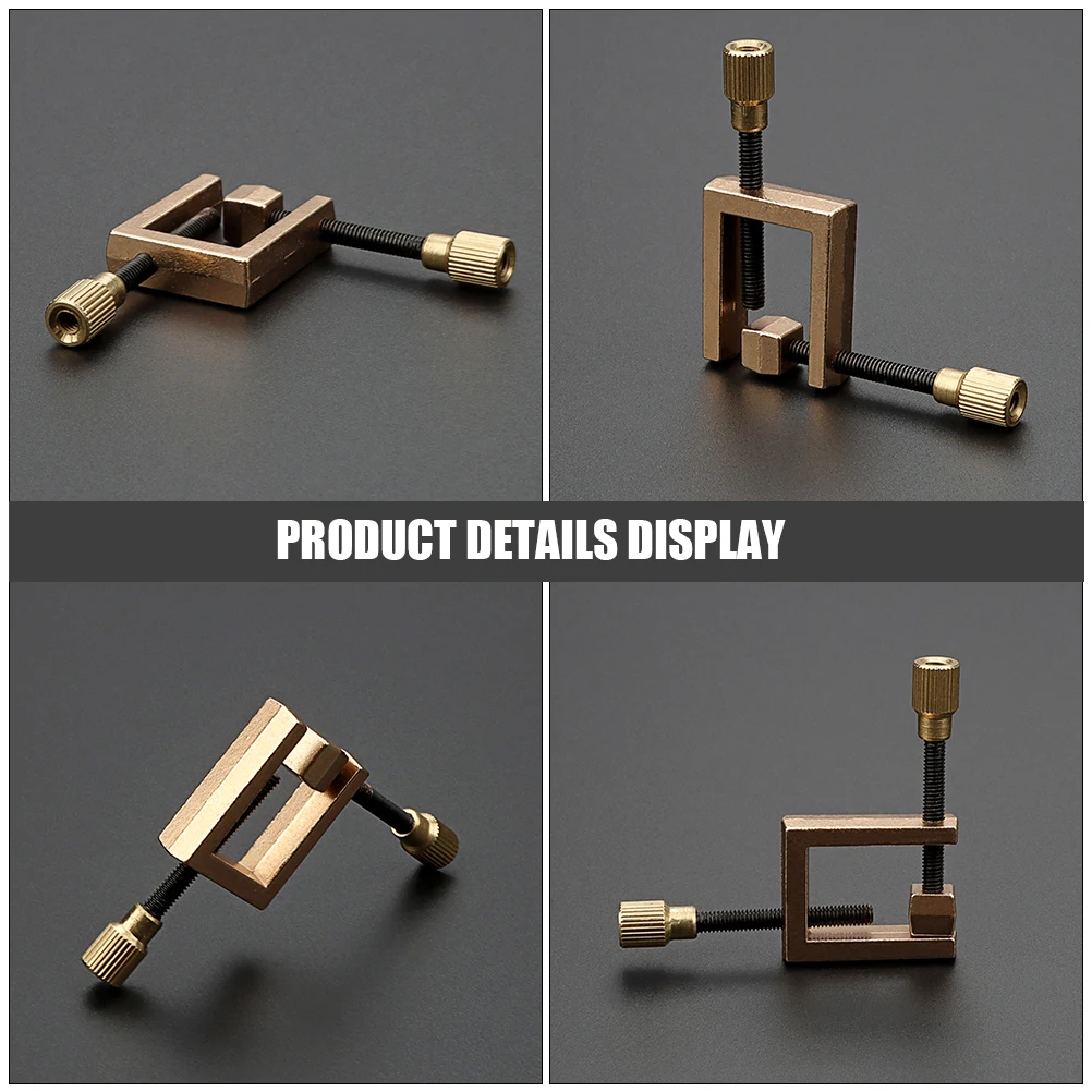 

Violin Fixture Holder Clamp Tool Luthier Clamps Stringed Instruments Repair Metal Edge