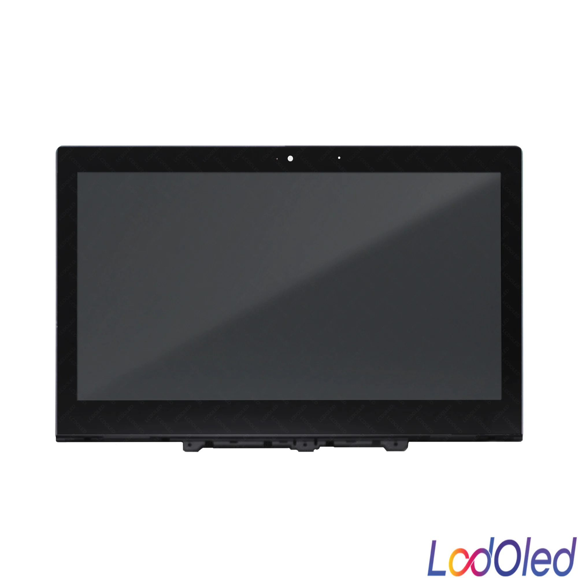 11.6'' IPS LCD Display Front Glass Cover W/Frame for Lenovo Ideapad Flex 3i Chromebook 82BB On-Cell Touch Panel