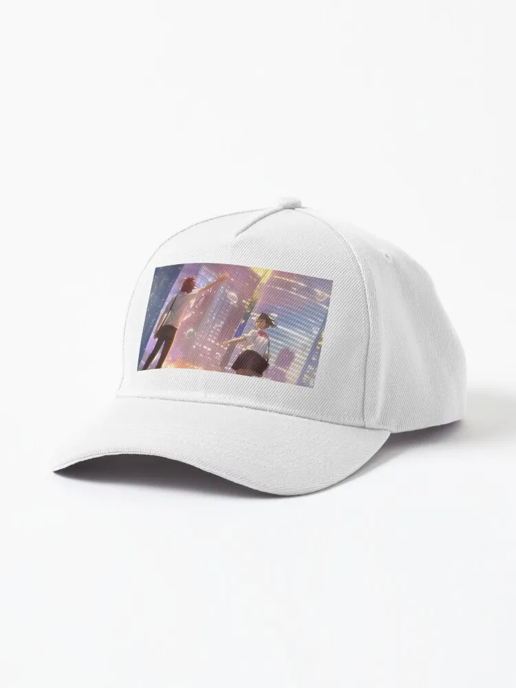 Kimi No Na Wa., Tachibana Taki, Miyamizu Mitsuha, Shooting Stars, City Lights, New Fashion Hat