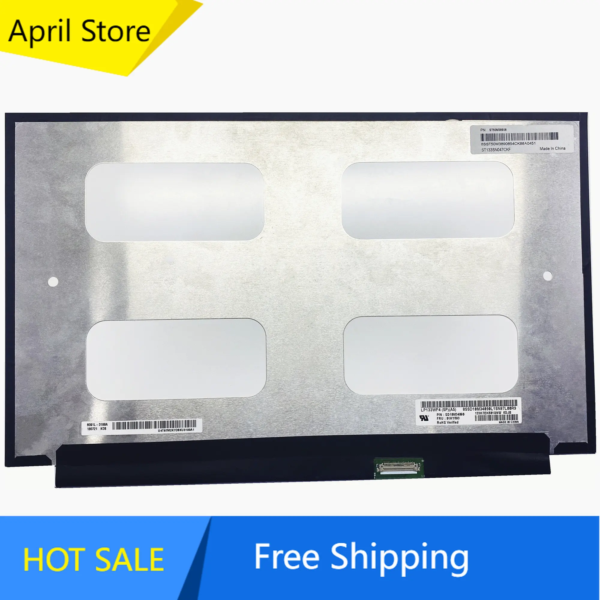 

LP133WF4-SPA5 13.3'' IPS Laptop LCD Screen 1920*1080 EDP 40 Pins