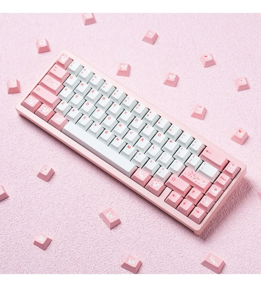 Ye Ying keycap 143 keys Original side engraved light-transmitting PBT five-sided thermal sublimation mechanical keyboard cap