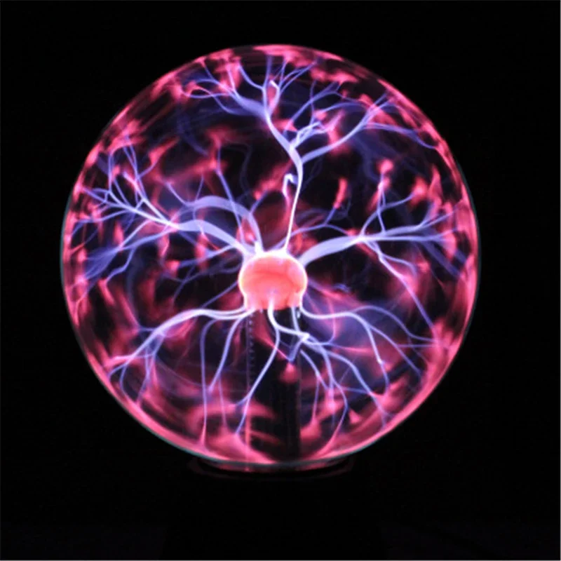 3.5/4/5/6/8 Inche Plasma Ball Magic Moon Lamp USB sfera elettrostatica lampadina notturna controllo vocale novità progetto Home Decor