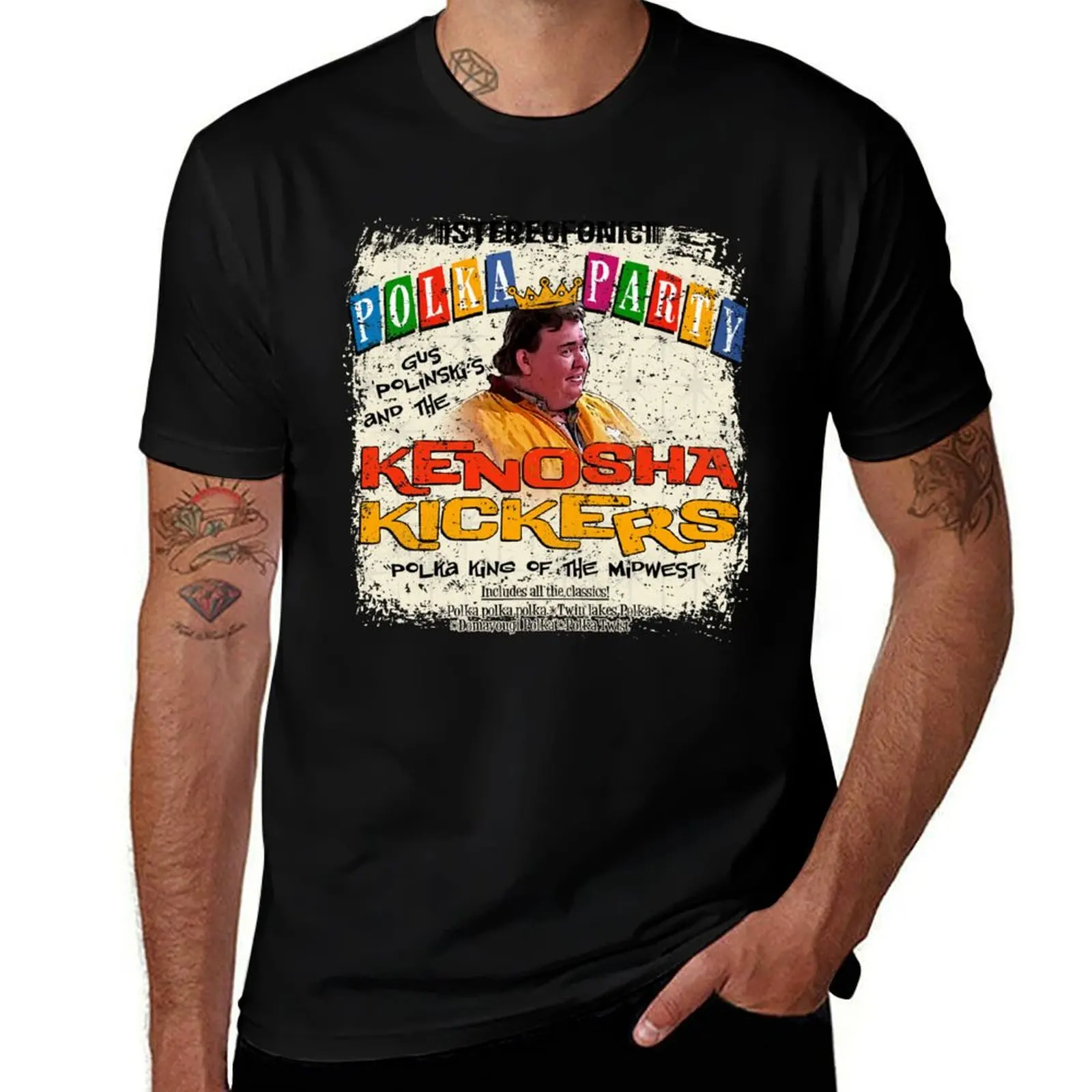 

Kenosha Kickers T-Shirt graphic tee shirt Personalized t-shirt T-shirts oversize Men's clothing