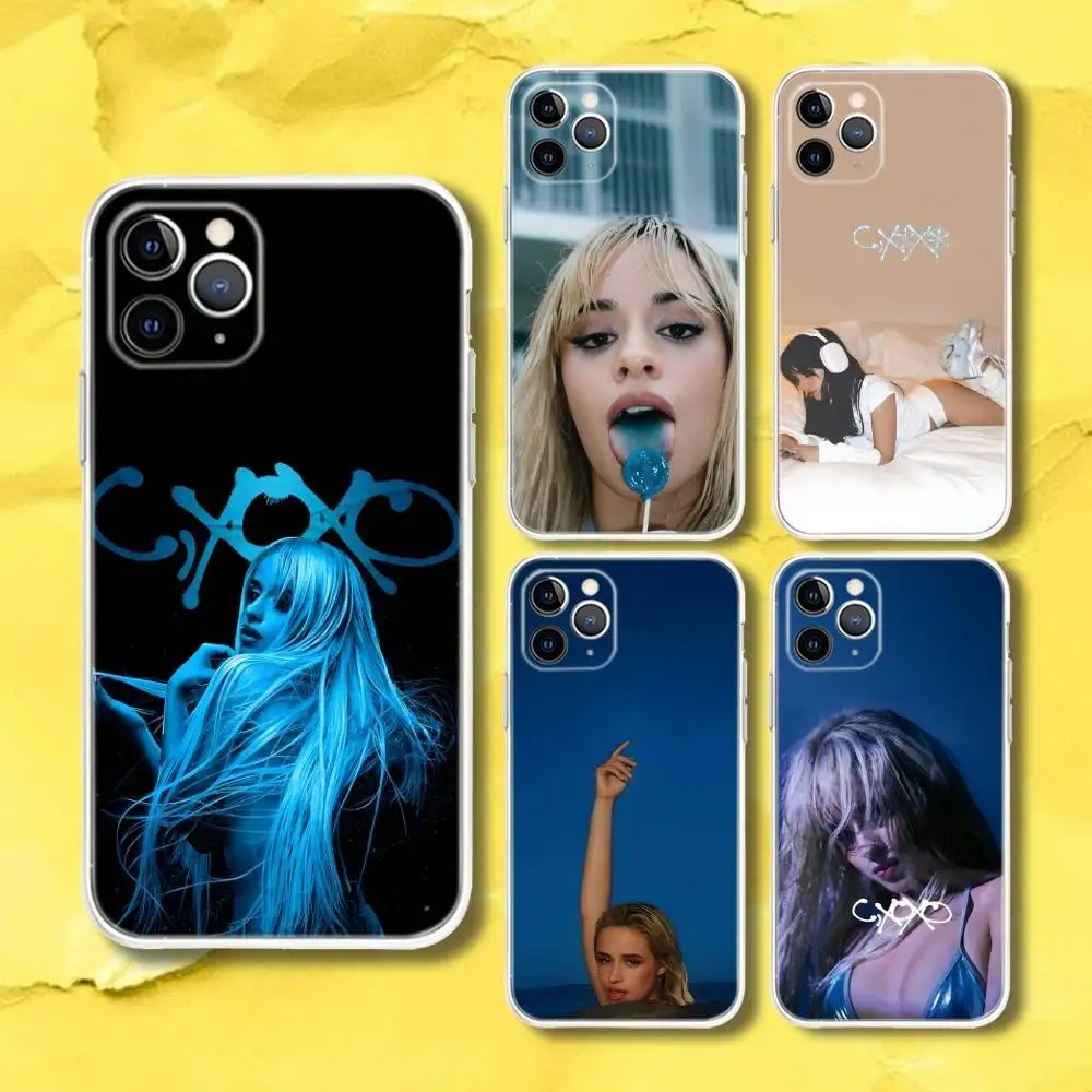 

C-Camila Cabello CXOXO Phone Case For iPhone 17,16e,16,15,14,13,12,11 Mini Pro Max X,XR,XSMAX 8,7 Air Plus Transparent Soft
