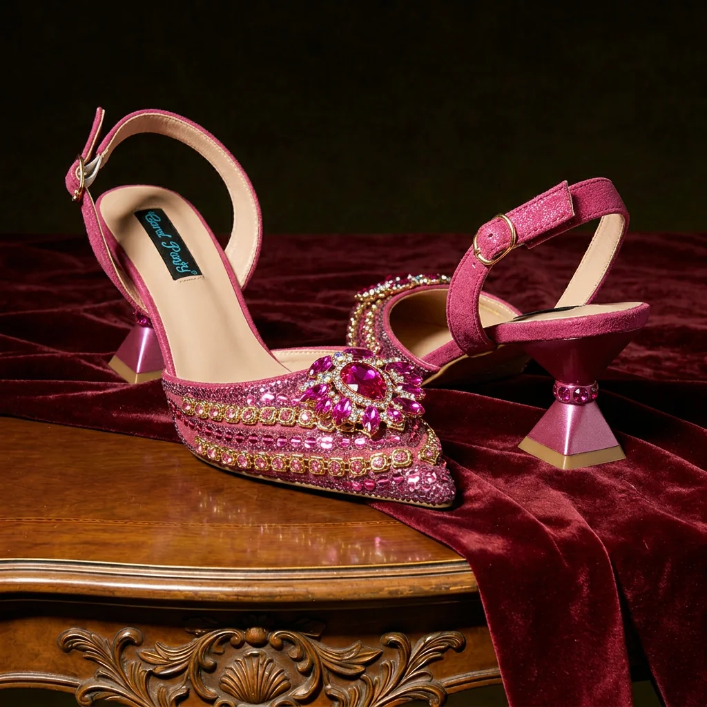 Queena Yan 2026 Elegant Italia - Slingback Heel Formal ulasan dan harga